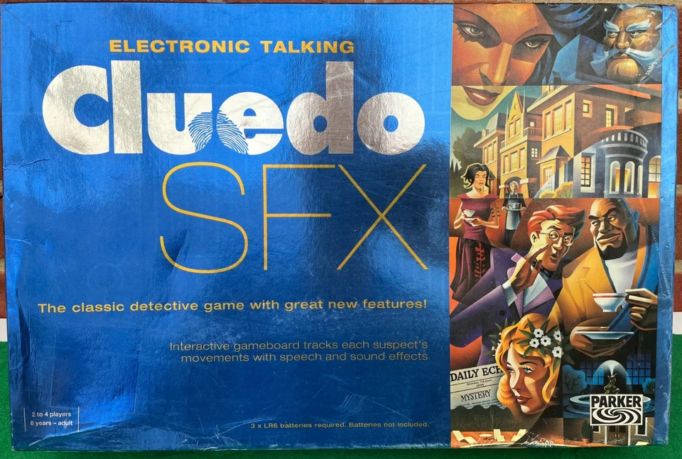 Cluedo SFX Electronic Detective Family Board Game - working SEE VIDEO - Xmas Fun - Image 4 of 4