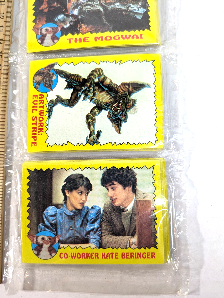 1984 Topps Rack Pack - Gremlins - 45 Movie Photo Cards (SEALED) | eBay