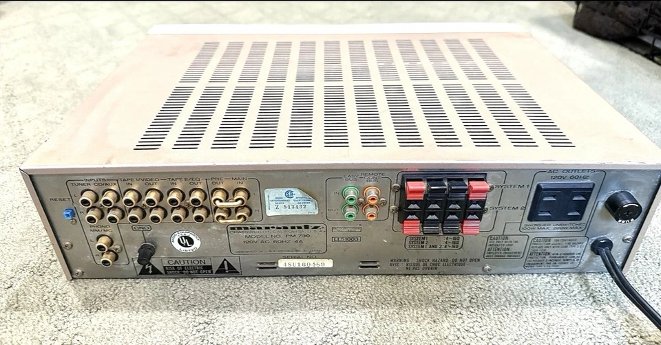 Marantz PM730 Integrated Amplifier*FOR REPAIR* - Image 4 of 4