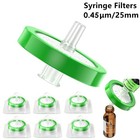 100pcs PVDF Syringe Filters 25mm 0.45μm non-sterilized