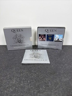 Queen - The Platinum Collection: Greatest Hits I, II & III - Queen CD & Booklet