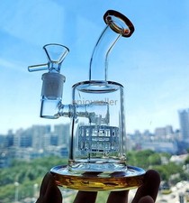 heady Matrix Perc Recycle Rigs glass Water Pipe bong Hookah Smoking torch 14mm