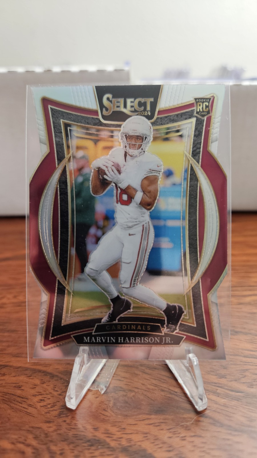 2024 Panini Select - Concourse Marvin Harrison Jr. #28 Silver Prizm Die-Cut (RC)