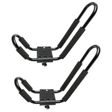 Elevate Outdoor T-rack Kayak Roof Carrier Rack With 2 98 Safety Tie-down Straps