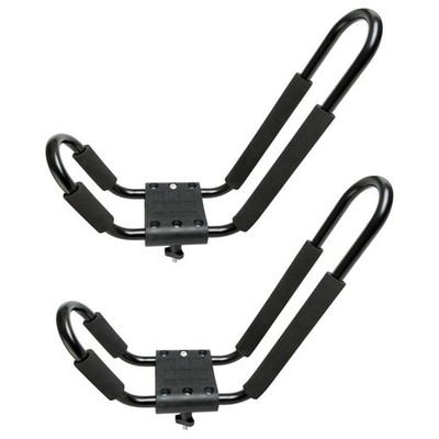 Elevate Outdoor T-Rack Kayak Roof Carrier Rack with 2 98'' Safety Tie-Down Straps
