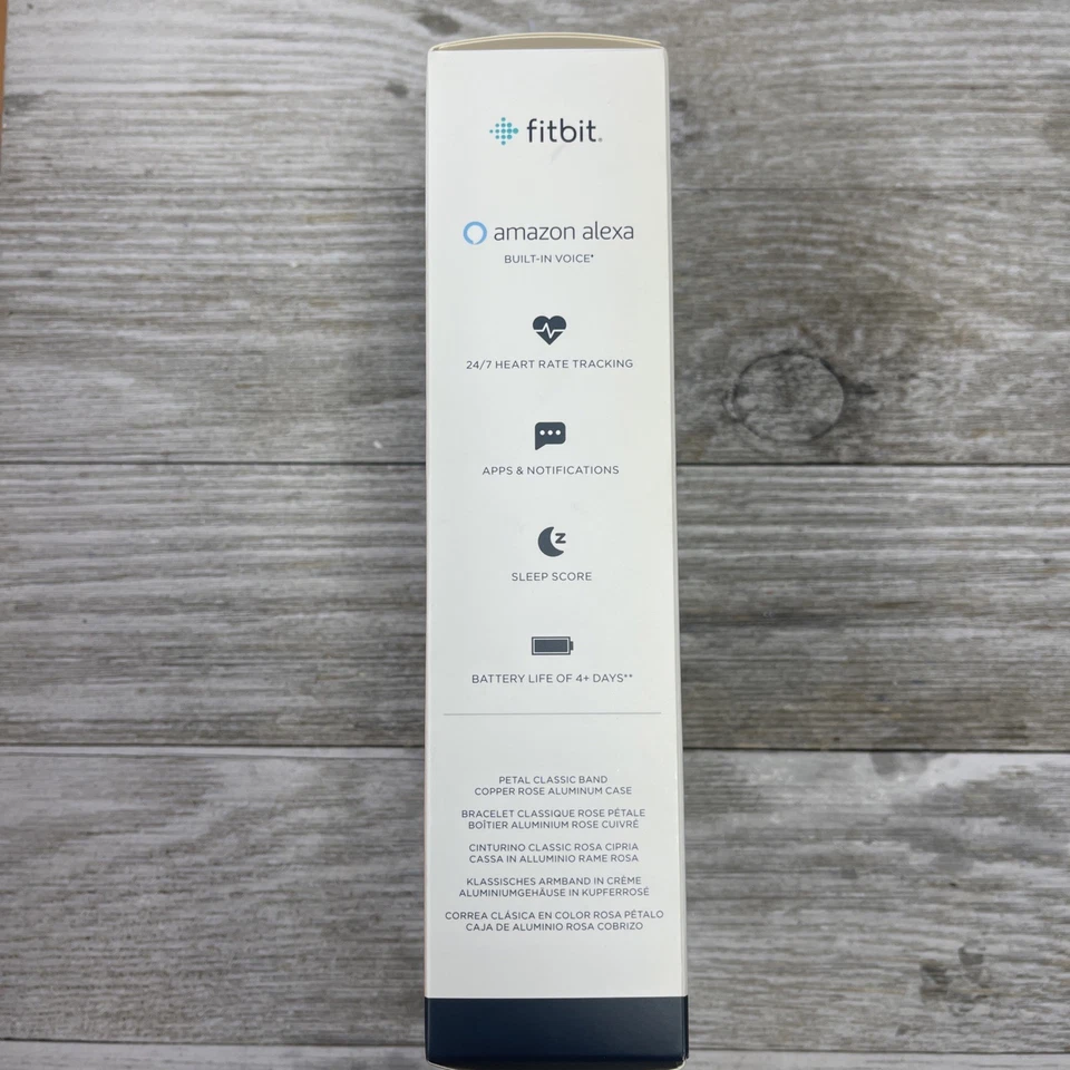 NUEVO Rastreador de Actividad Fitbit Versa 2 - Pétalo/Rosa Cobre Foto 2 de 4