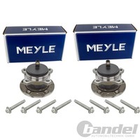 2X Meyle Radnabe+Radlager Mit ABS-RING Hinten Passend FüR Peugeot 308 Links+Rech