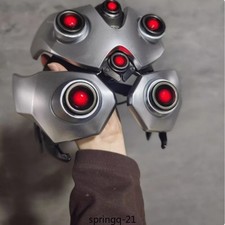 Overwatch 2 Widowmaker Mechanical Helmet LED Light Up Cosplay Prop Collection