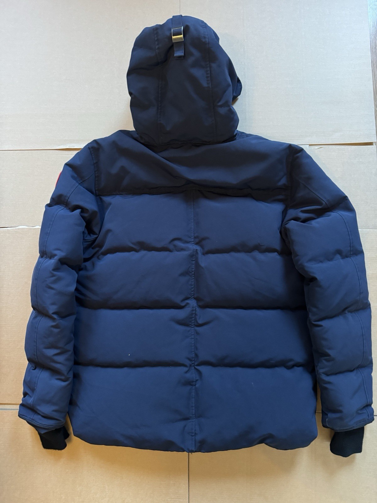 Canada Goose Macmillan Navy Marine Size XL Great Condition RRP: £1075 image 8