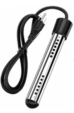 Immersion Water Heater Portable Electric 2000W 110V Bucket Boiler Travel NEW