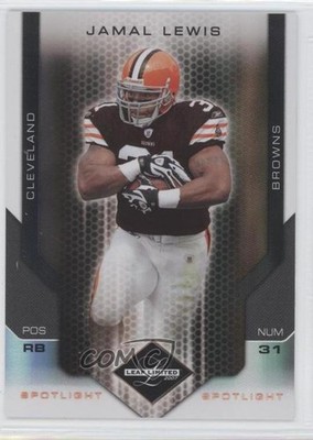 2007 Leaf Limited Spotlight Bronze 24/32 Jamal Lewis #26 0b5
