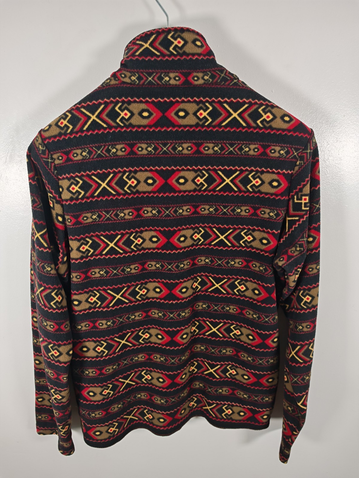 Berghaus Prism Printed Trango Half Zip Fleece Pullover Aztec Unisex Size Medium image 3