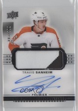 2017-18 Upper Deck Premier Acetate Rookie /299 Travis Sanheim Patch Auto 0l7u