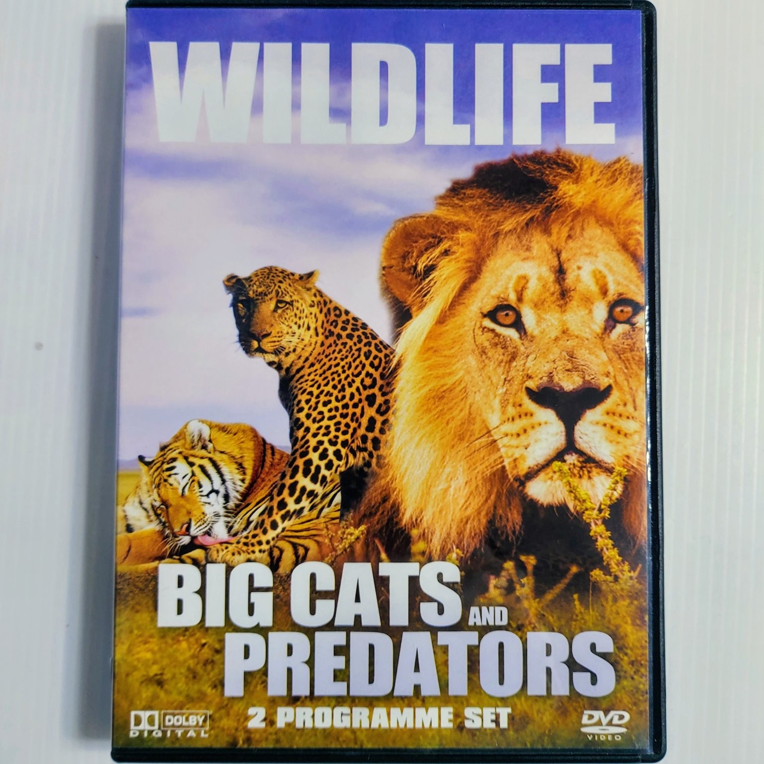 Wildlife Big Cats and Predators DVD 2006 2 Programme Set Nature Documentary