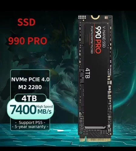 SSD Interne M2 NVME 990 EVO Plus - 1To / 2To / 4To – Ultra Rapide