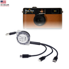 Cable Compatible with Camp Snap Screen-Free Digital Camera - Allcharge Minisync