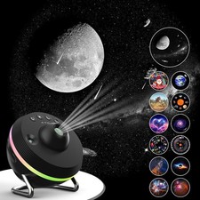 13 in 1 LED Galaxy Projector Starry Night Light Sky Star Party Lamp Planetarium