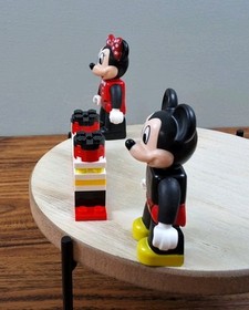 Rare LEGO DUPLO DISNEY Mickey Mouse & Minnie Mouse Cruise Ship Carnival Set of 3