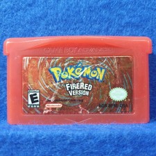 gba POKEMON FIRE RED VERSION x Cart Game Boy Advance Pok mon Authentic US