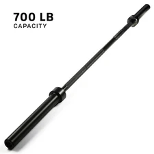 PRCTZ, 2-Inch Olympic Barbell Weightlifting Bar, 7ft, 700-Pound Capacity