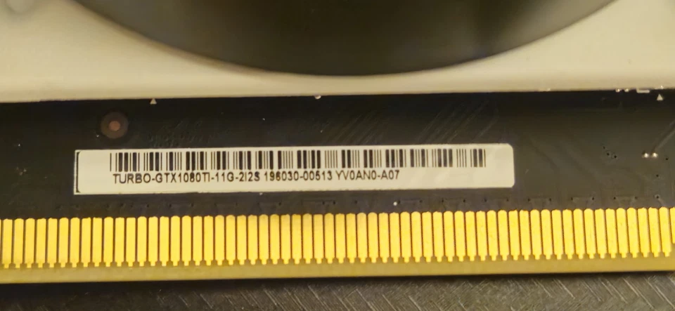 ASUS GeForce GTX 1080ti TURBO 11GB NZXT Water Cooled GPU *Read Description* - Image 2 of 4