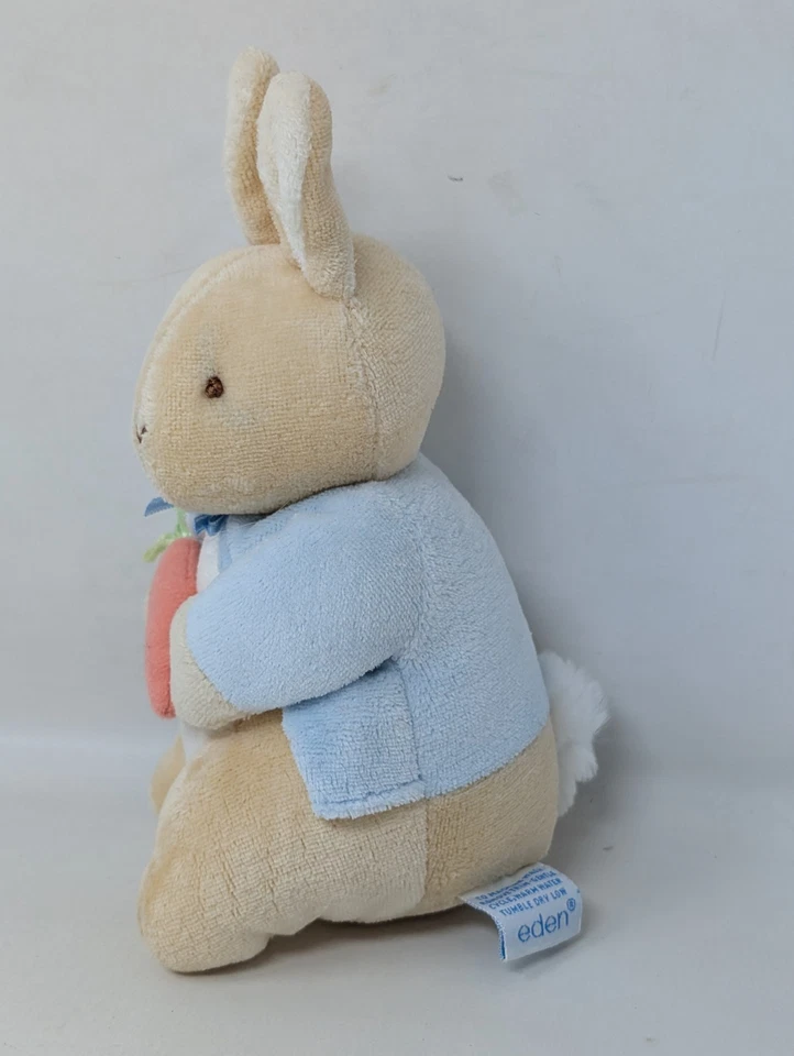 Vintage EDEN TOYS Peter Rabbit Stuffed Animal Plush Beatrix Potter Bunny Baby 90 - Image 3 of 4