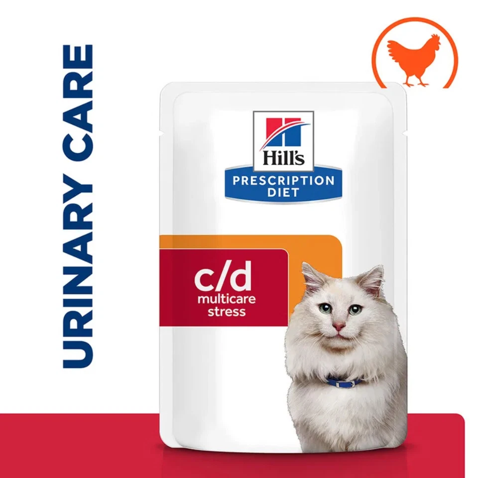 Hill's Prescription Cat Food Diet C/D Multicare Urinary Care Chicken 1.5kg — 第 2/4 张图片