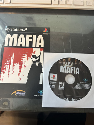 PlayStation two mafia no hard case no instructions