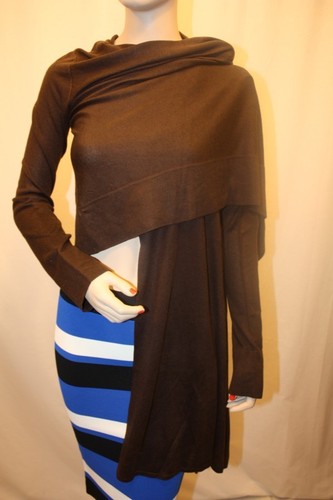 NUEVO BCBG MAXAZRIA OSCURO TEJIDO JAVA TARJETA SCG40349/B542W TALLA XS/S - Imagen 2 de 4