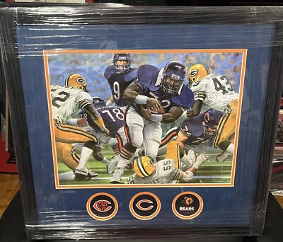 CHICAGO BEARS REFRIGERATOR PERRY 1985 Super Bowl Season Touch Down