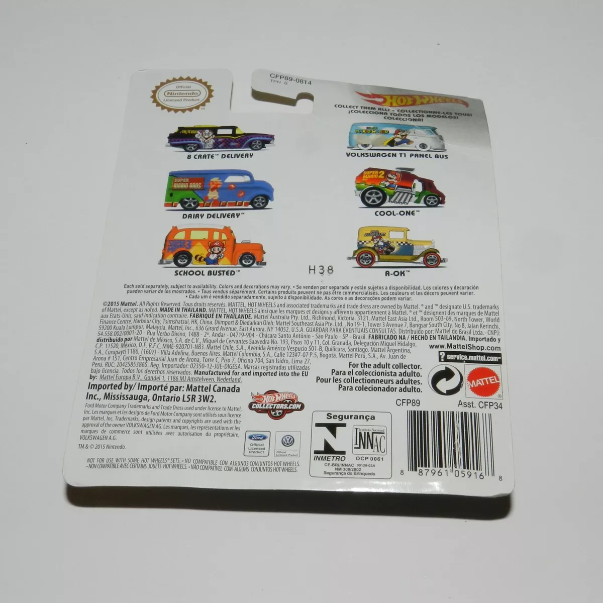 Carrinho Hot Wheels Mario Kart - Toad - Mattel Bazar Oliveira