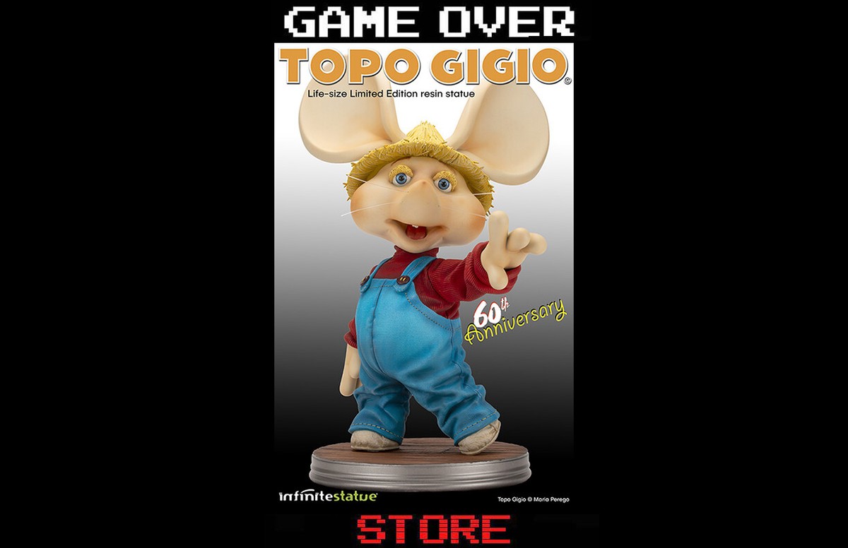 Topo Gigio Figure Life Size Limited Statue Replica 1:1