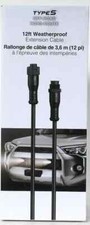 TypeS Off Road 12ft Weatherproof Extension Cables With Connector 