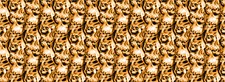 Seamless 3D Skulls Orange Bike Motorcycle Grunge Car Wrap Vinyl Decal Graphic US
