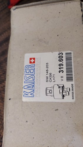 New Big Kaiser 319.603 Tooling Assembly SW148XCKS6 - Picture 5 of 9