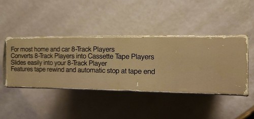 JCPenney AC/DC Eight Track Stereo Cassette Adapter vtg Electronics New Old Stock - Picture 5 of 7
