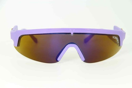 Vuarnet Purple Sport Cycling Biking Goggles Sunglasses Brown Flash Purple Lens - Picture 2 of 6