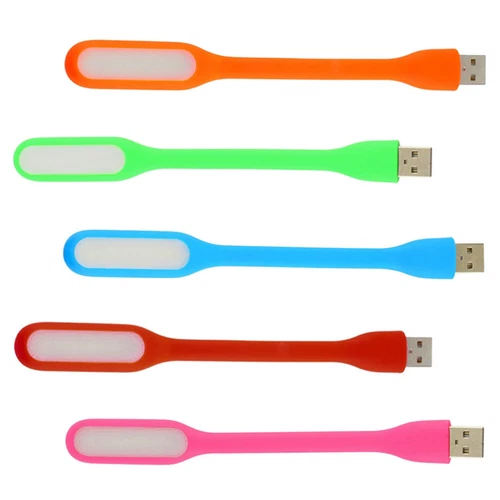  5 Pcs Flessibile USB LED Light Lampada da 180 gradi regolabile Night Night Lamp