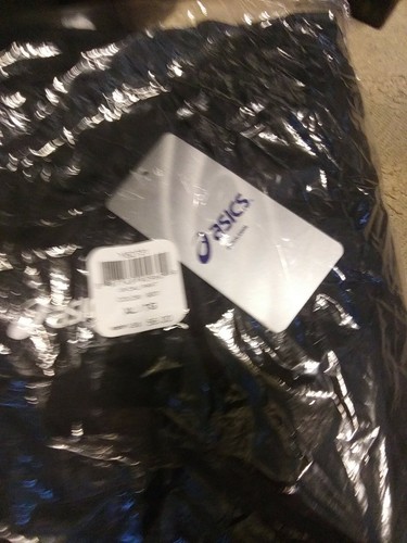 NEW ASICS Junior Cali Pant Athletic Pants Black Girls Jr. XL YB2731 dance, bball - Picture 2 of 5