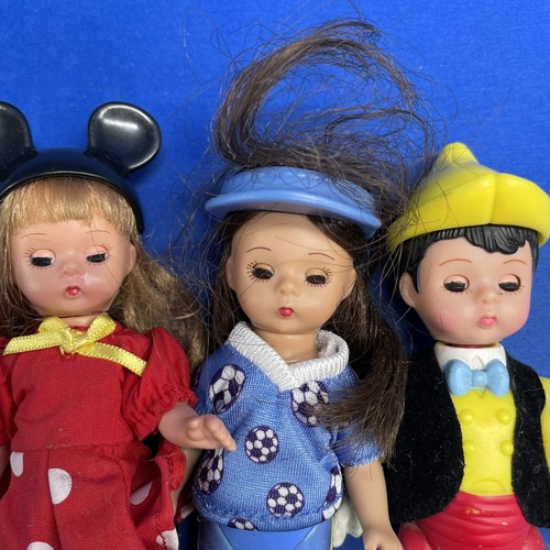 Madame Alexander Dolls Minnie Mouse Pinocchio Kick It Girl Sleepy Eyes McDonalds - Picture 8 of 8