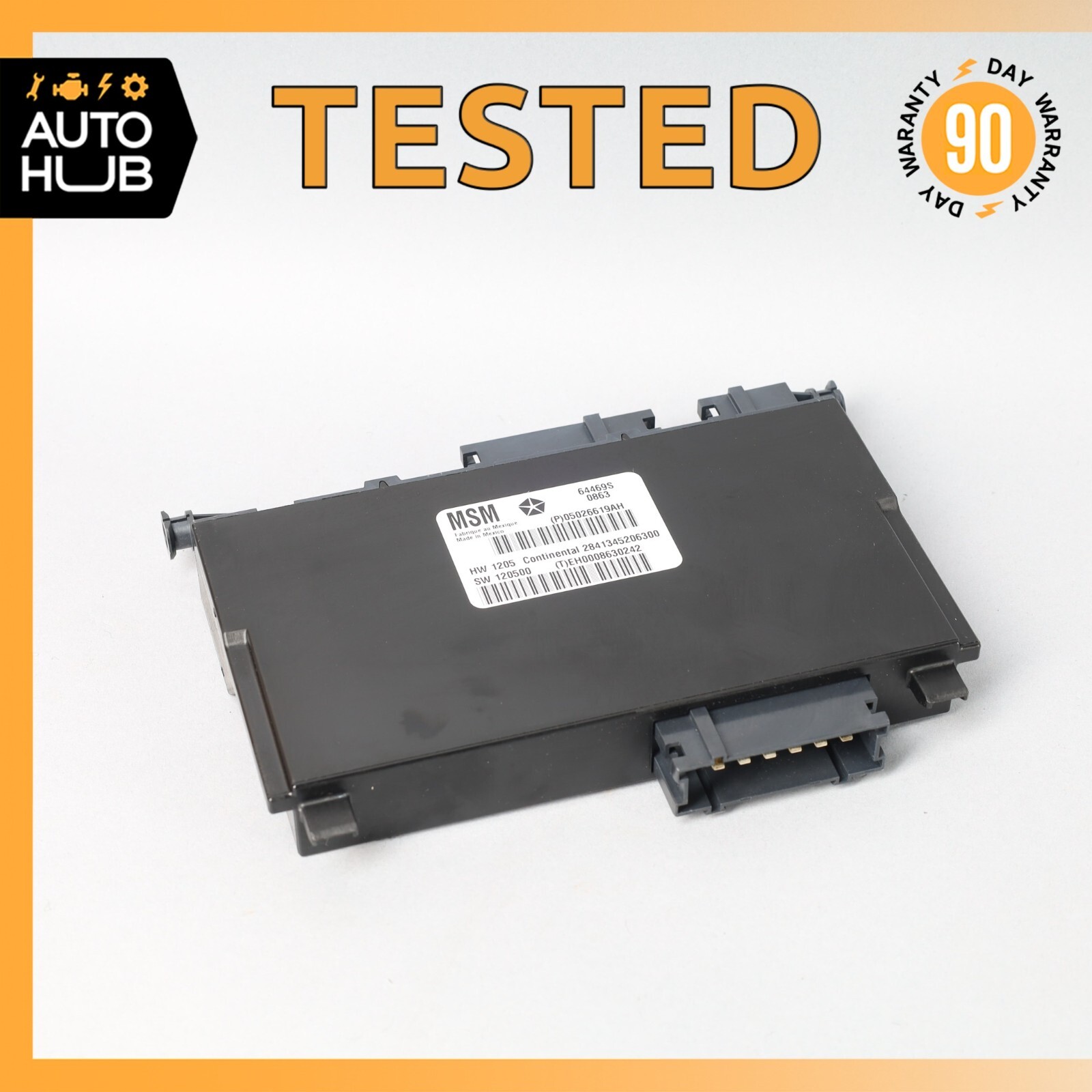 14-20 Maserati Quattroporte M156 Levante M161 Seat Control Module Left Side OEM