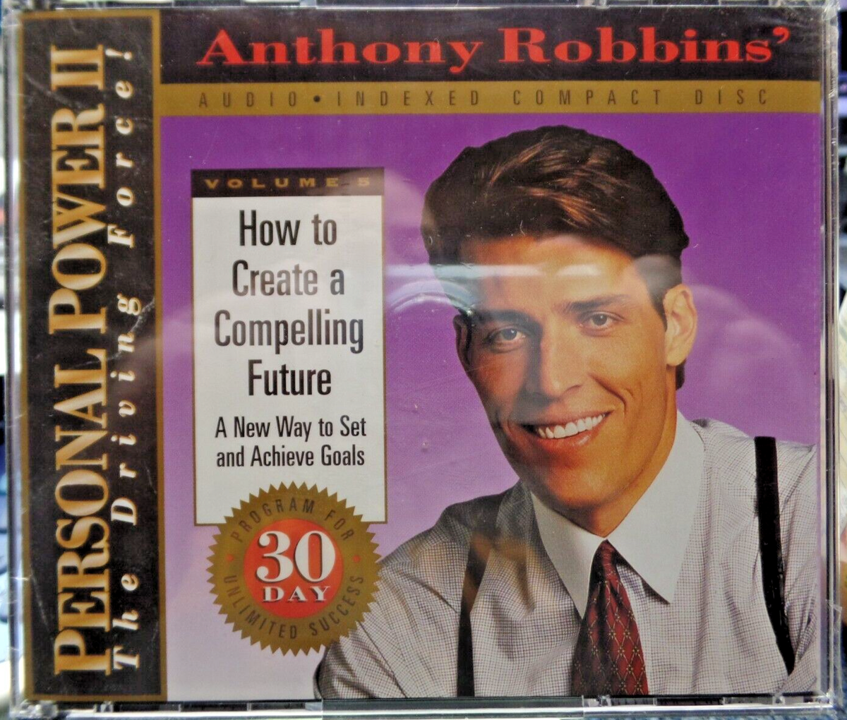 Anthony Robbins Personal Power II #5 2CD Set Create A Compelling