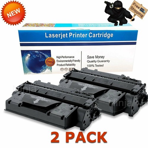 2pk Black Toner for HP CE505X 05X 