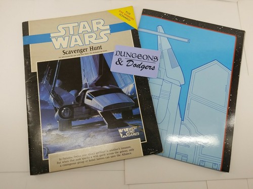 STAR WARS RPG - SCAVENGER HUNT - West End Games 40024 - Picture 2 of 3