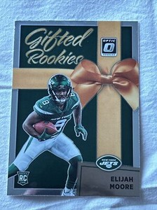 2021 Donruss Optic #GR-16 Elijah Moore Gifted Rookies New York Jets Rookie Card