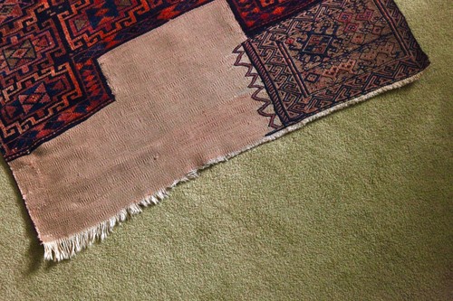 Bakhtiari Tappeto Kilim Tribale, Borsa Turca Tecnica Mista, Tappeto - Foto 22 di 24