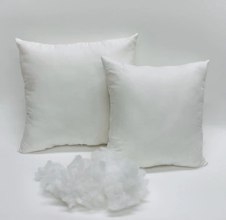 4) 18” x 18” Feather & Down filling Pillow Forms- Knife Edge