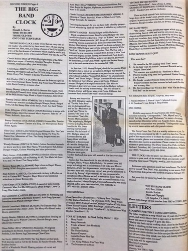 The RECORD FINDER - No.127 Mar-Apr 1997 - Hard To Find US Newspaper for Vinyl - Imagen 3 de 4