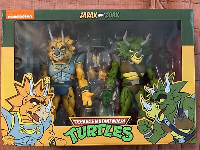 TMNT ZARAX AND ZORK 2PACK NECA TEENAGE MUTANT NINJA TURTLE TARGET EXCLUSIVE NEW!