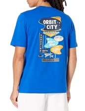 Reebok Flintstones x Jetsons Orbit City Short Sleeve Tee Medium  Humble Blue